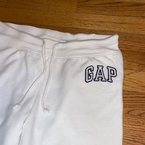 Gap white sweatpants
